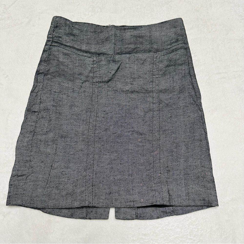bebe Elegant Gray Pencil Skirt